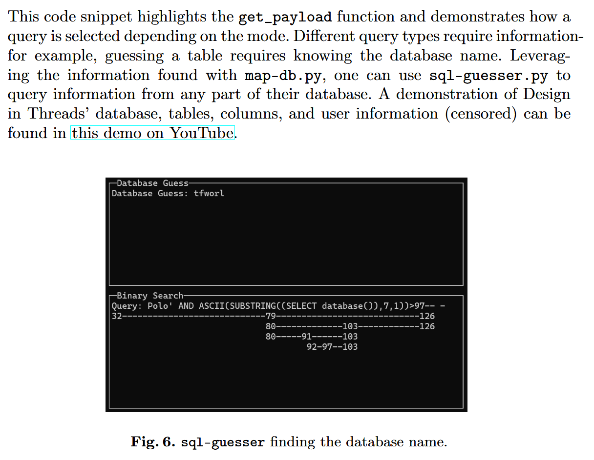 SQL Guesser screenshot
